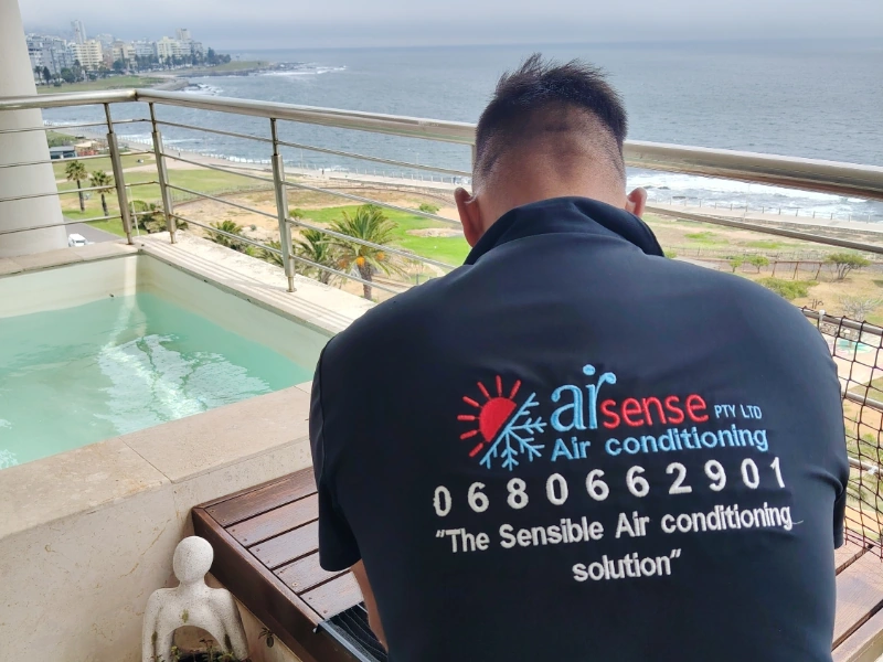 Airsense air conditioning contractor working in Sea Point