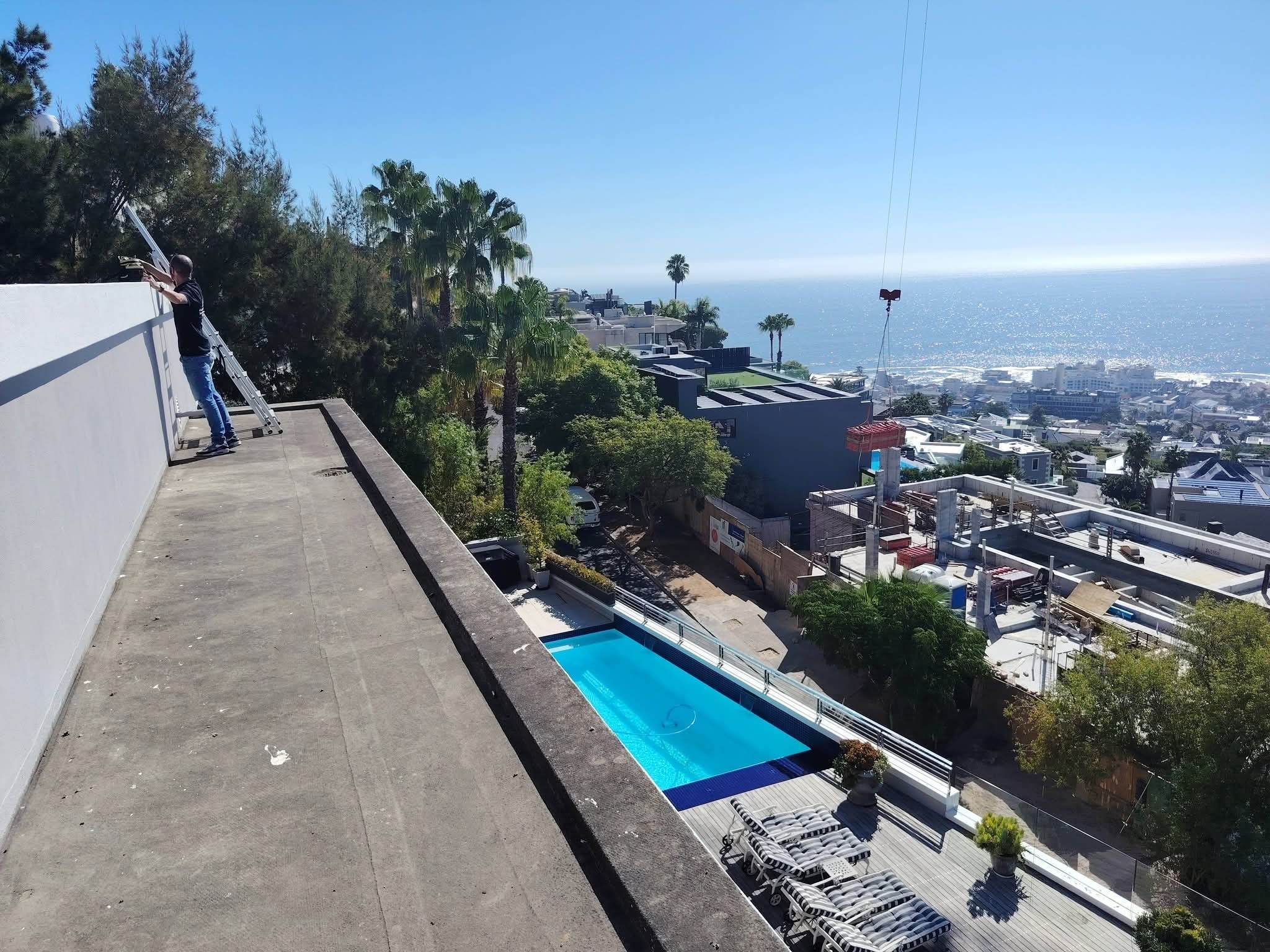 Outdoor condenser maintenance in Fresnaye
