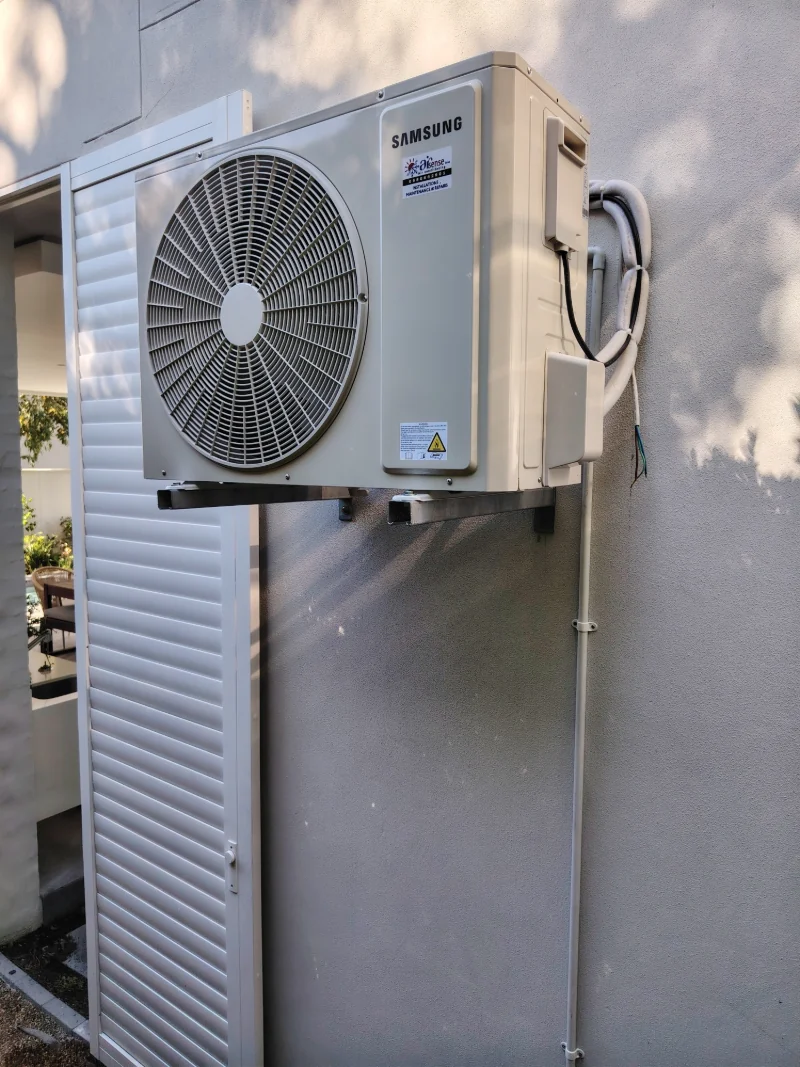Completed Samsung AR40 24000 BTU inverter installation in Constantia