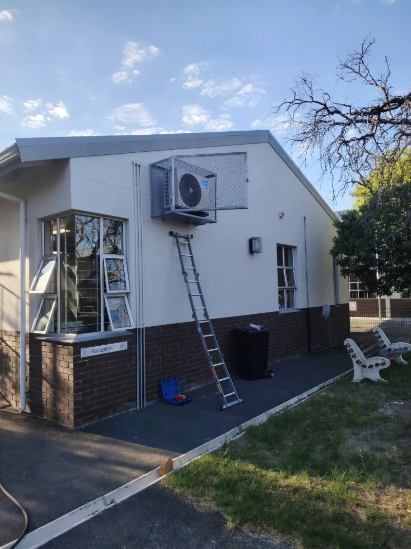 Air conditioning repair at Heathfield Primary School