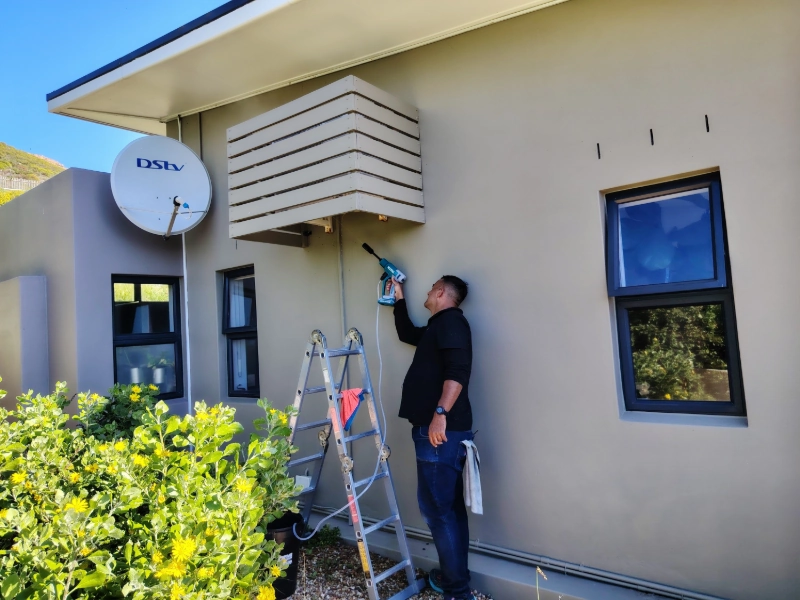 Stonehurst Mountain Estate air conditioning project photo 8