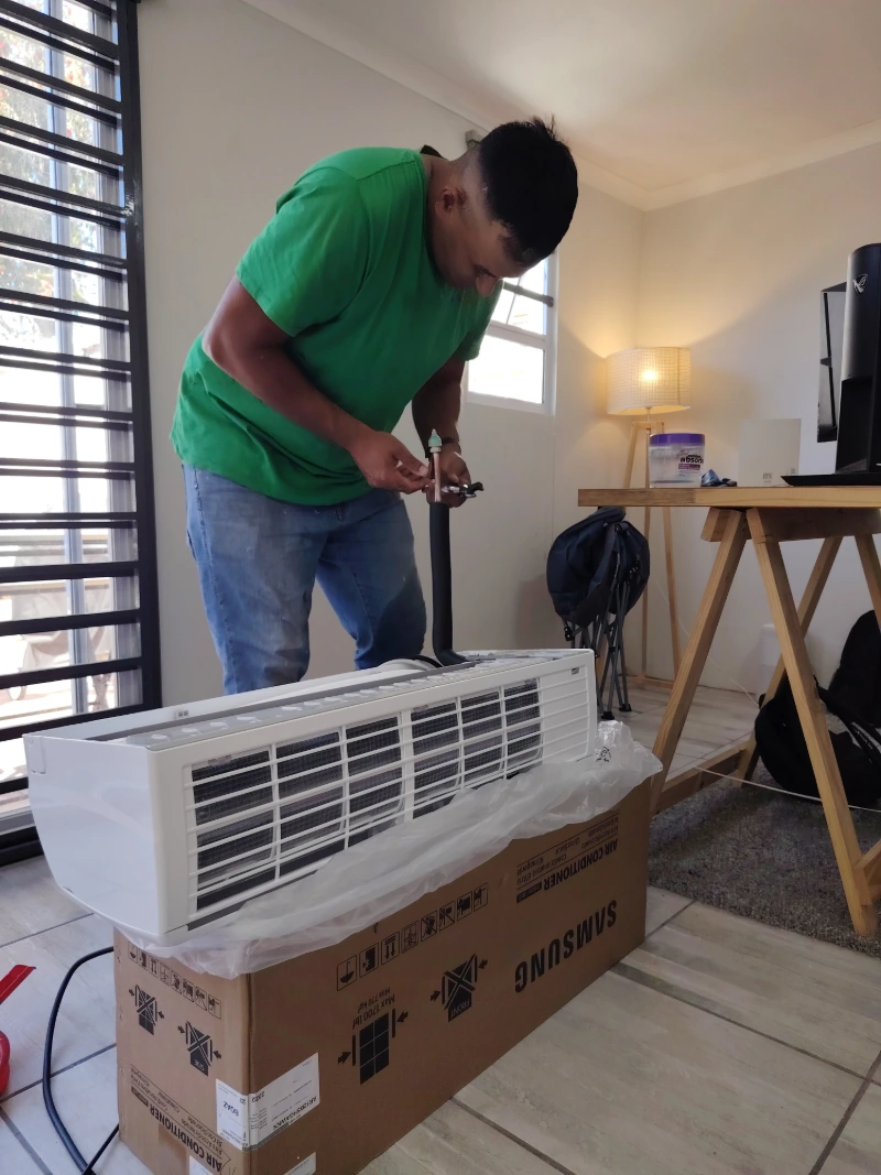 Samsung AR40 Air Conditioner Installation air conditioning project in Diep River, Cape Town — photo 7