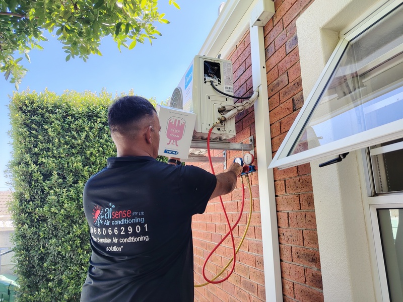 Maintenance contract, repairs and regassing for. Our customer in Durbanville, Cape Town 